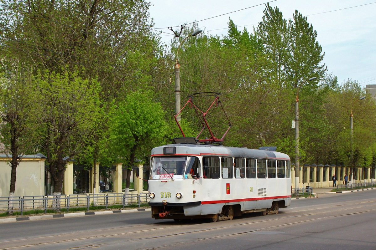 Тверь, Tatra T3SU № 219; Тверь — Трамвайные линии: Заволжский район