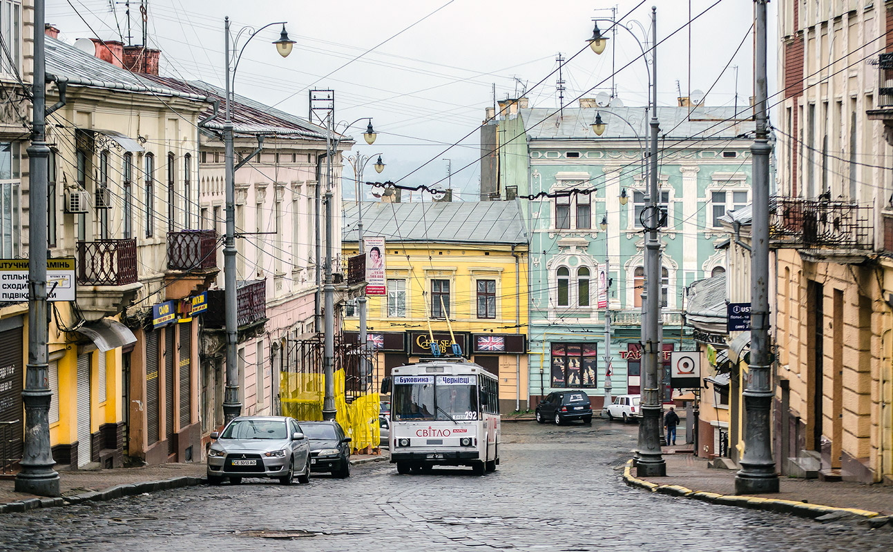 Черновцы, Škoda 14Tr89/6 № 292