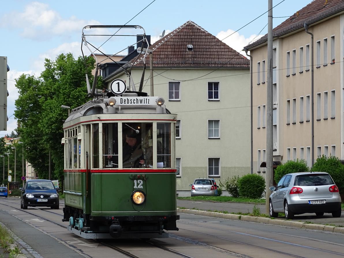 Гера, Двухосный моторный MAN № 12