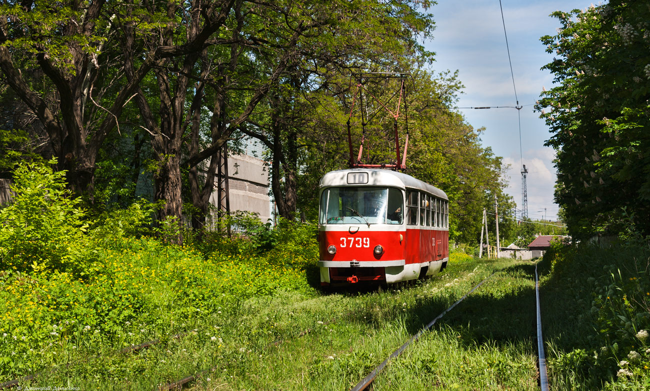 Donetsk, Tatra T3SU (2-door) N°. 3739