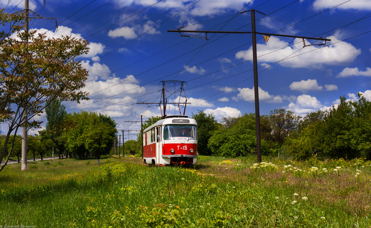 Donetsk, Tatra T3SU (2-door) # Т-15