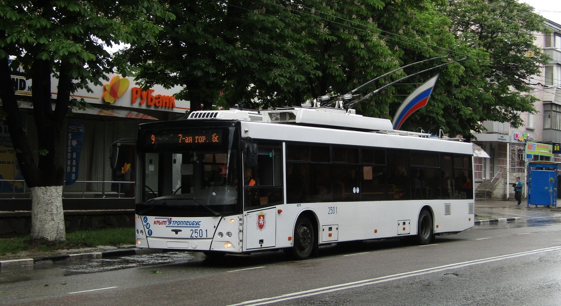 Krimski trolejbus, SVARZ-MAZ-6275 č. 2501