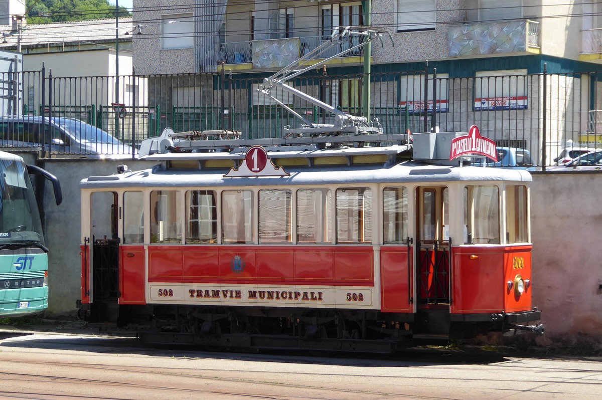 Турин, Двухосный моторный Ansaldo № 502