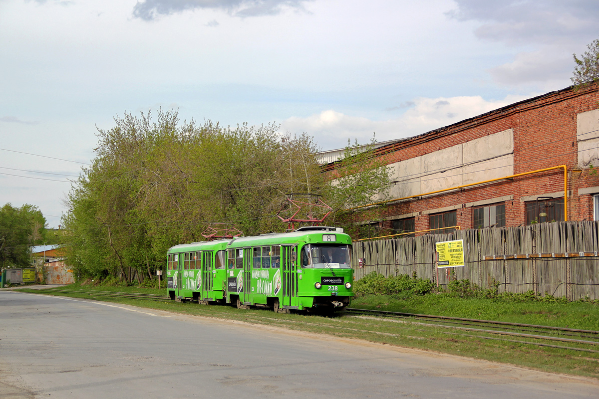 Екатеринбург, Tatra T3SU № 238
