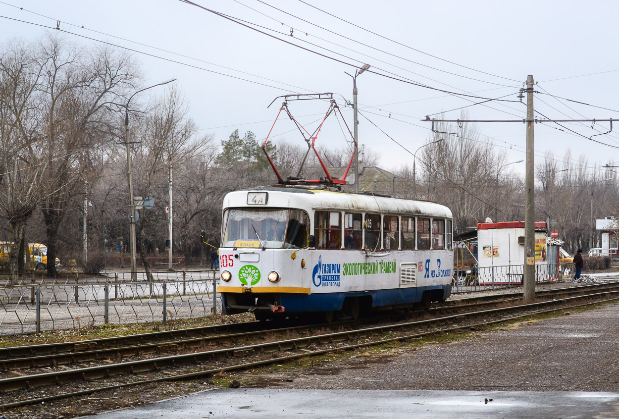 Волжский, Tatra T3SU № 105