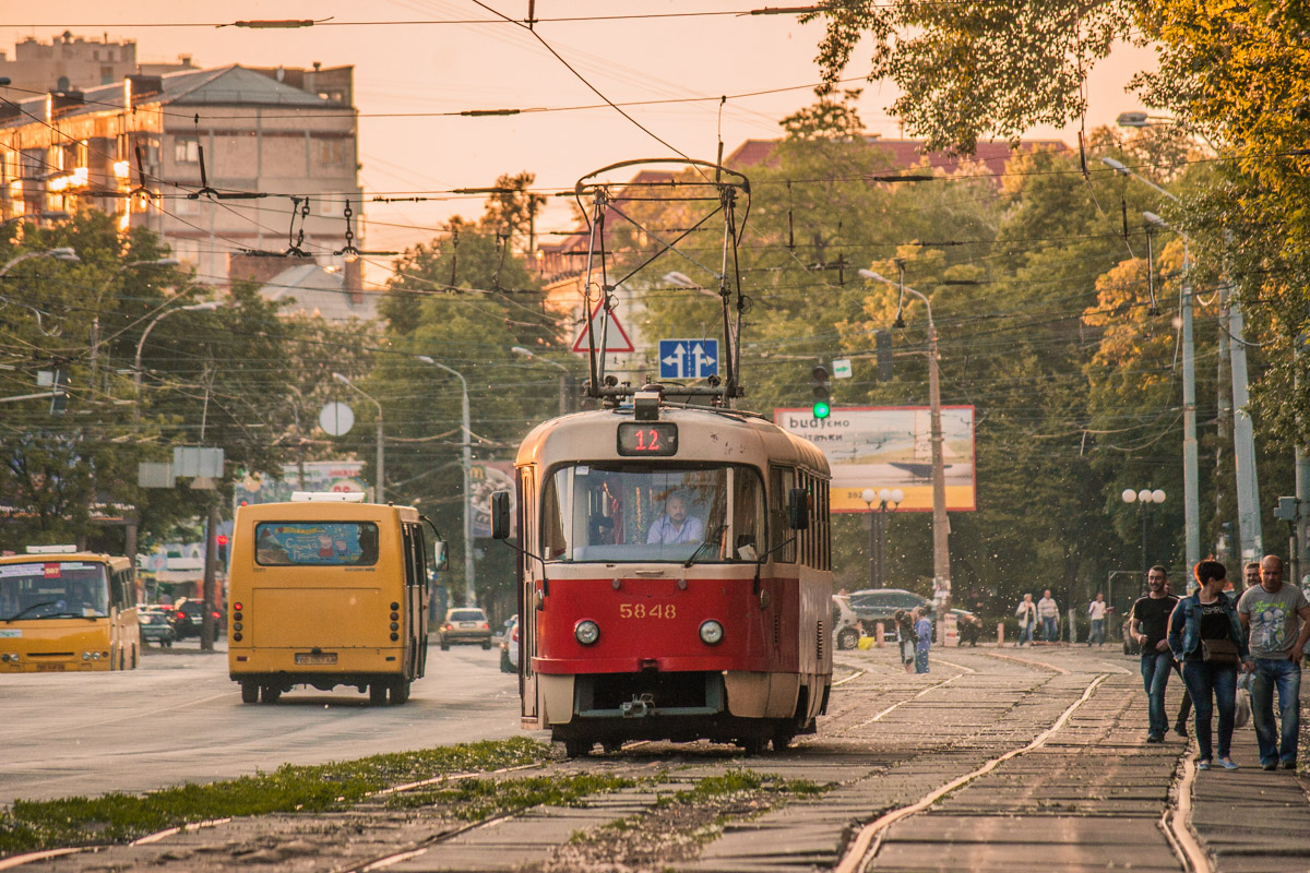 Kijevas, Tatra T3SU nr. 5848