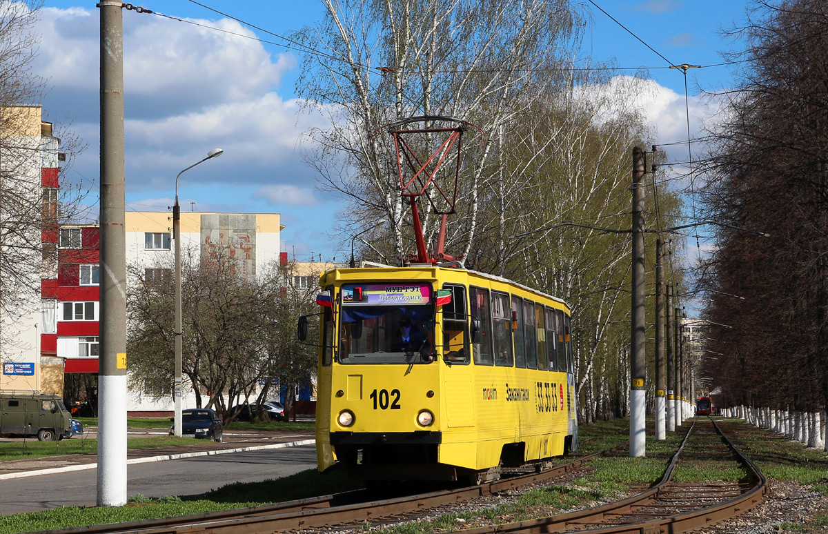 Нижнекамск, 71-605 (КТМ-5М3) № 102