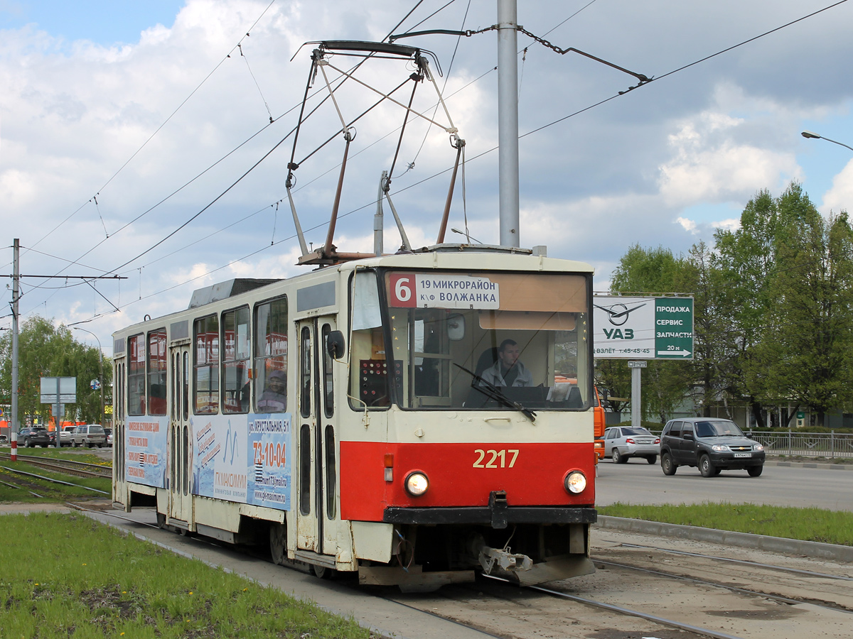Ульяновск, Tatra T6B5SU № 2217