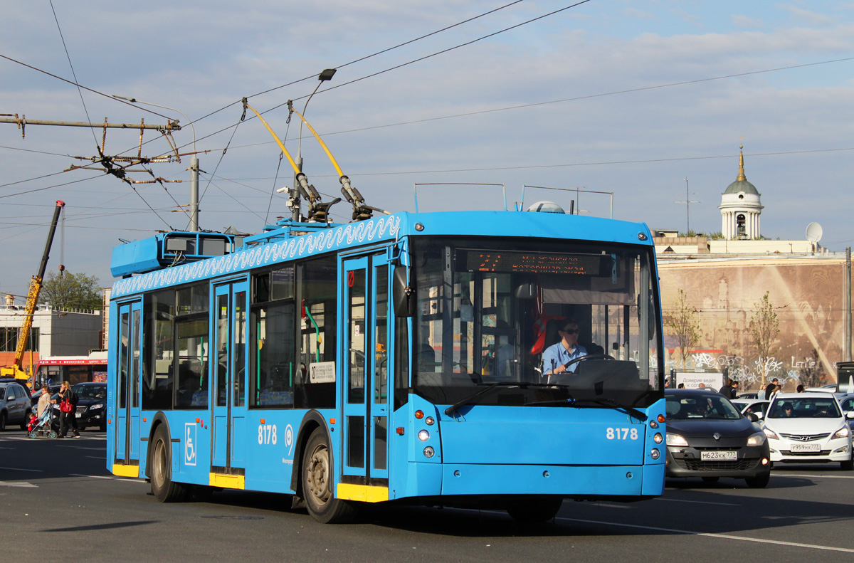 Москва, Тролза-5265.00 «Мегаполис» № 8178