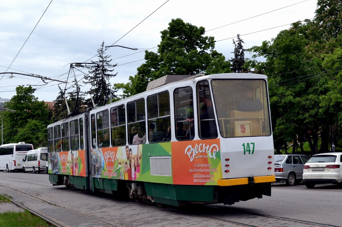 Пятигорск, Tatra KT4SU № 147