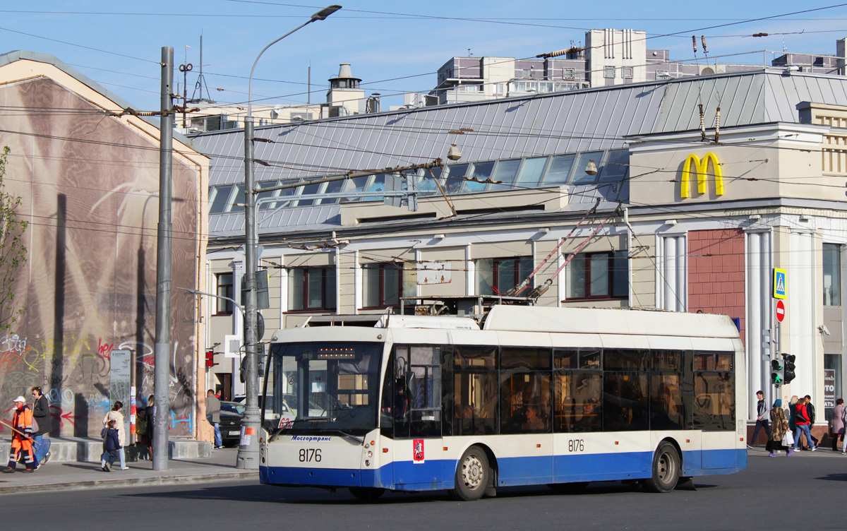 Москва, Тролза-5265.00 «Мегаполис» № 8176
