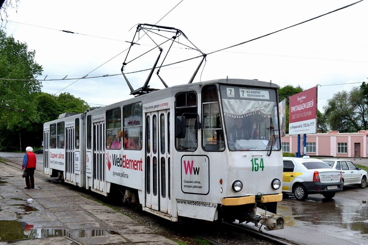 Пятигорск, Tatra KT4SU № 154