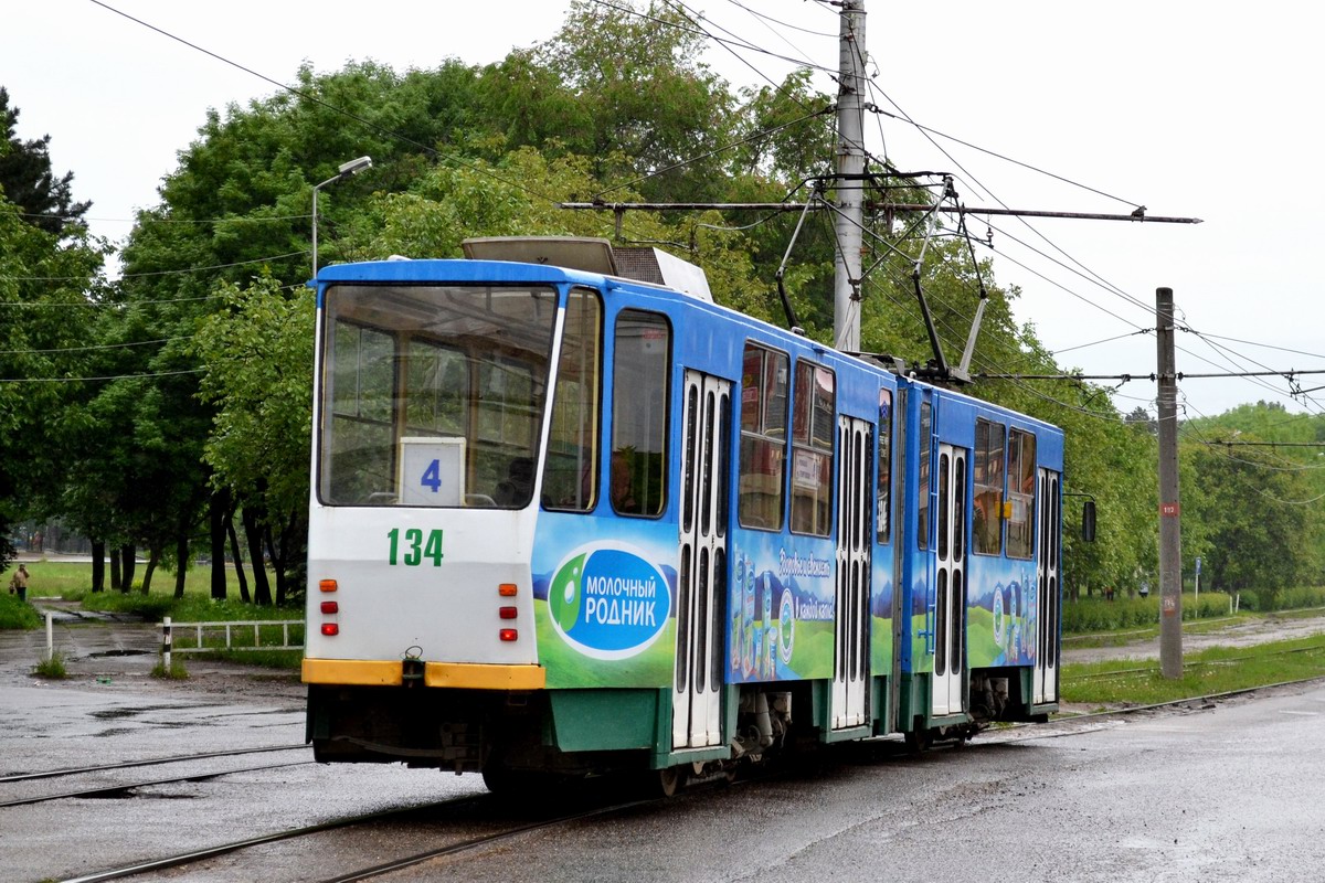 Пятигорск, Tatra KT4SU № 134
