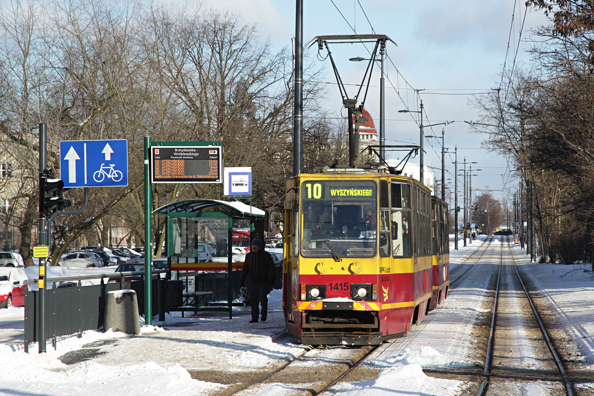 Лодзь, Konstal 805Na № 1415