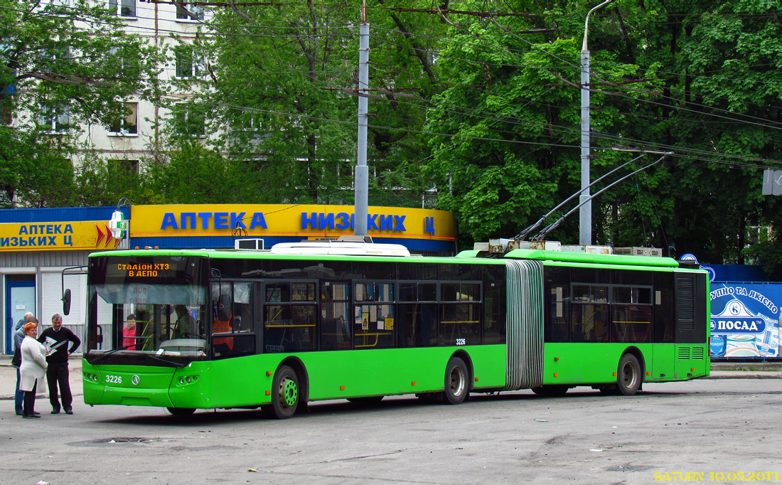Харьков, ЛАЗ E301D1 № 3226