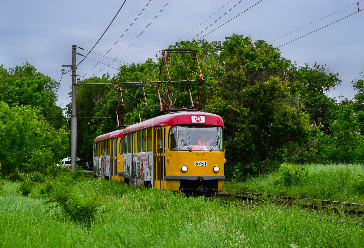 Volgograd, Tatra T3SU № 5751