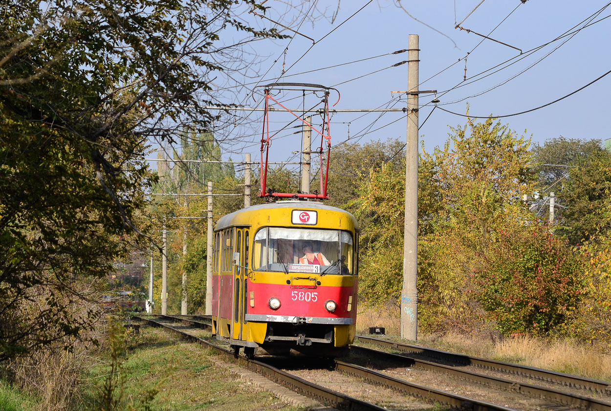 Волгоград, Tatra T3SU № 5805