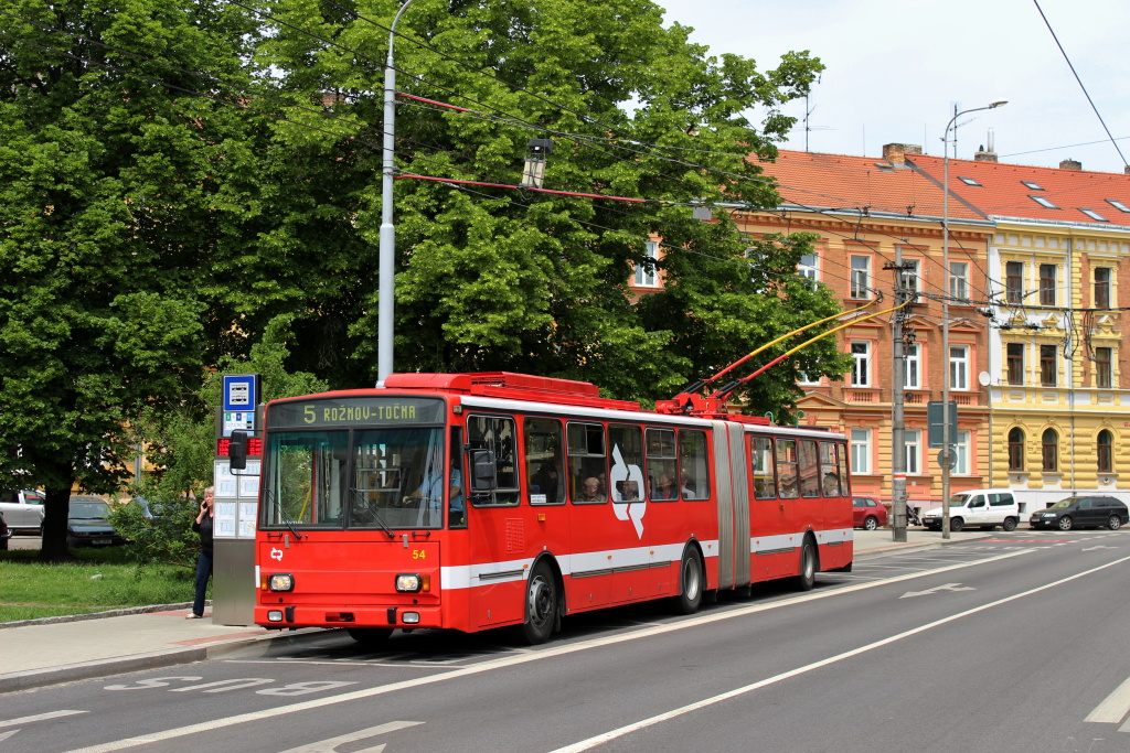 Ческе-Будеёвице, Škoda 15Tr13/7M № 54