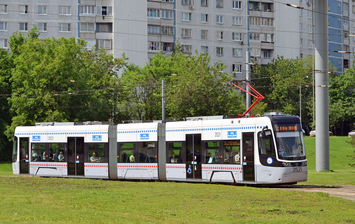 Москва, 71-414 (Pesa Fokstrot) № 3521