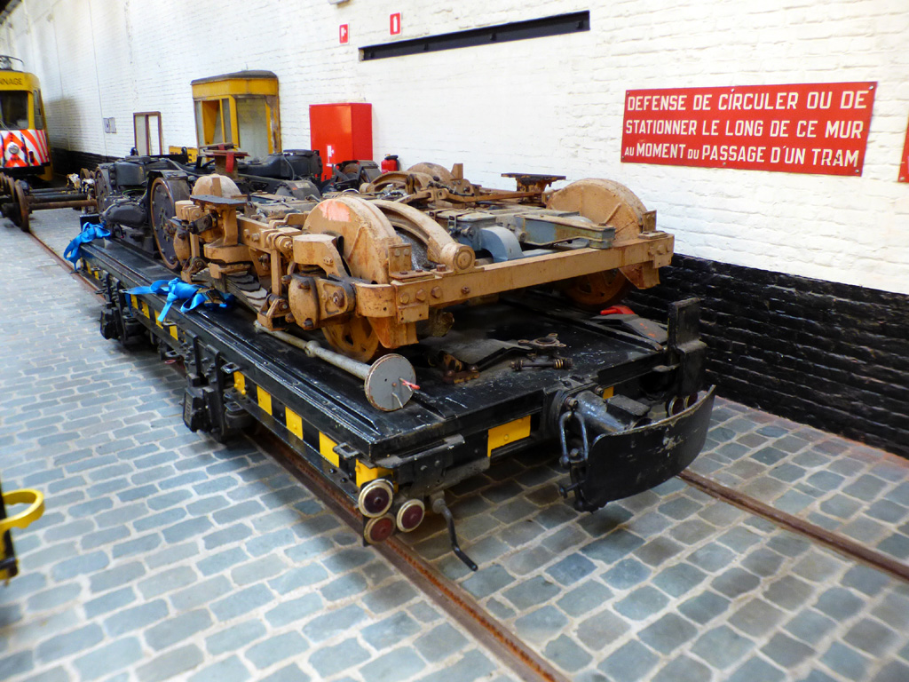 Брюссель, Двухосный прицепной вагон № 123