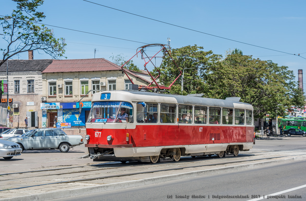 Каменское, Tatra T3SUCS № 677