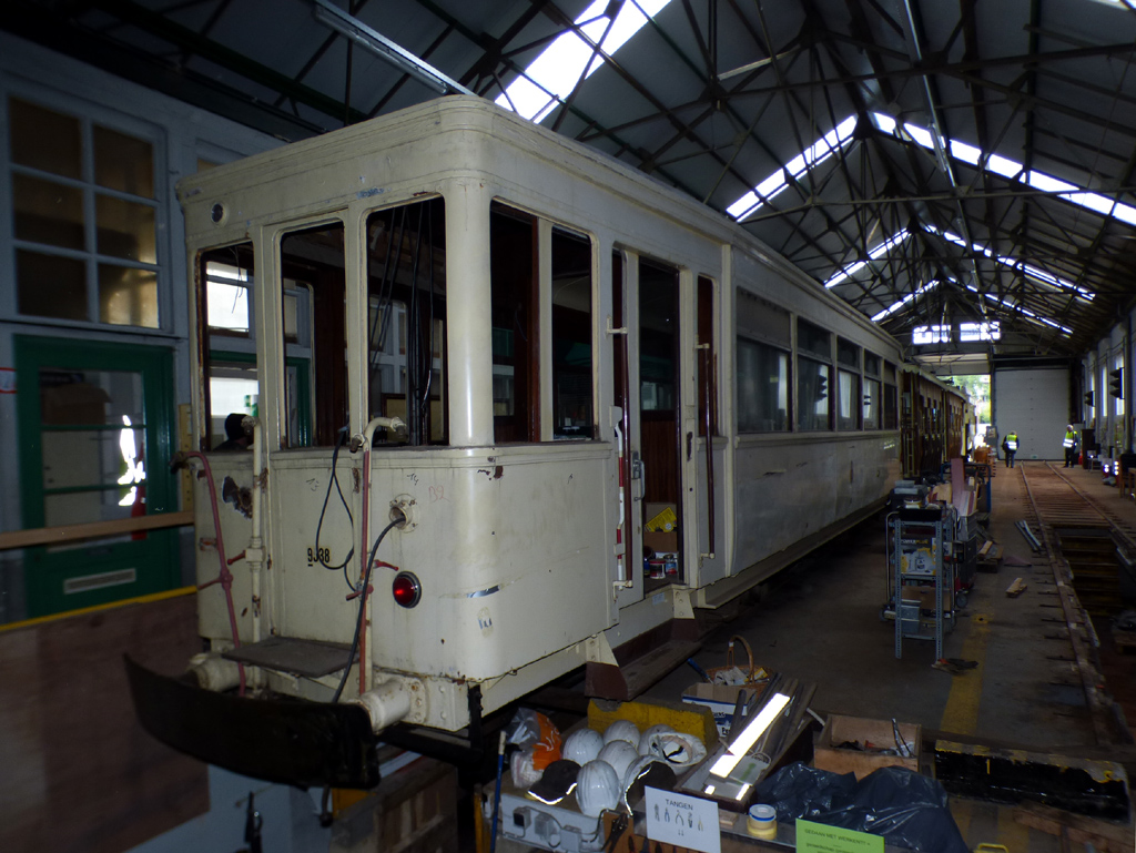 Береговой трамвай, SNCV Destelbergen прицепной № 9538