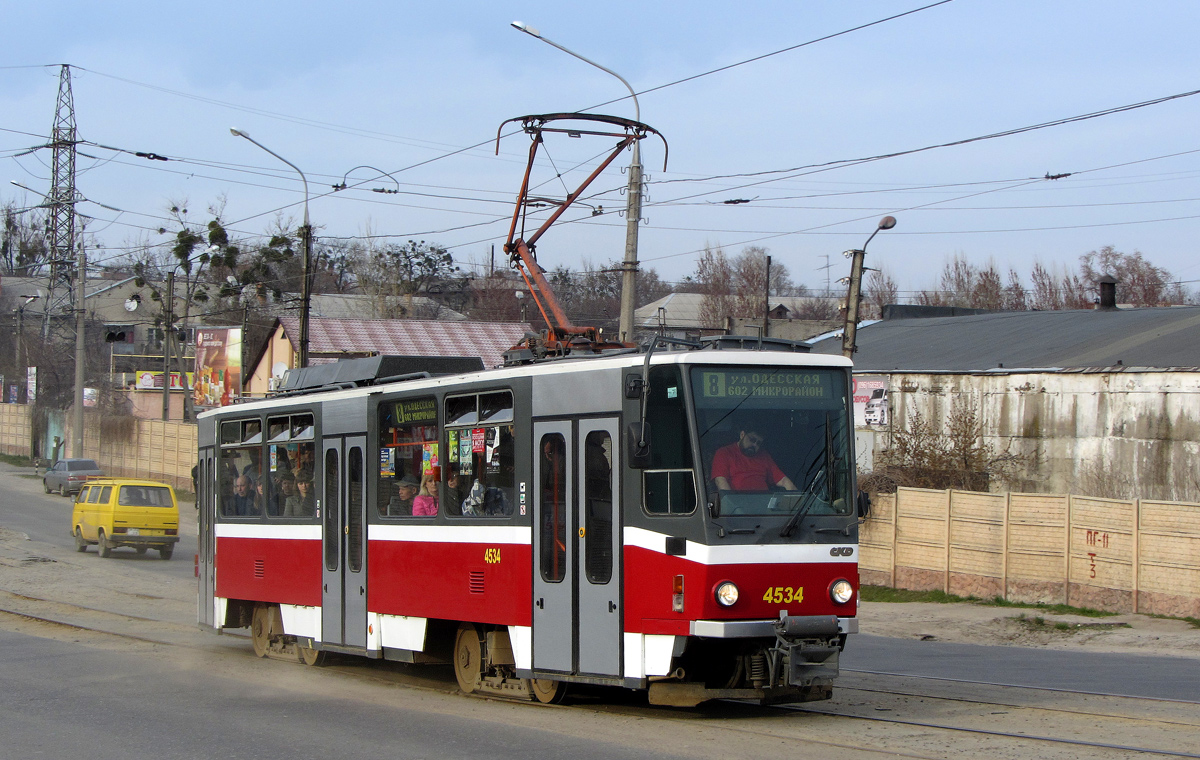 Харьков, Tatra T6A5 № 4534