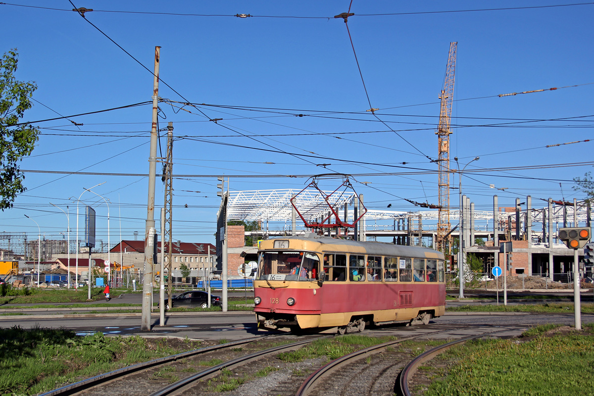 Екатеринбург, Tatra T3SU № 128