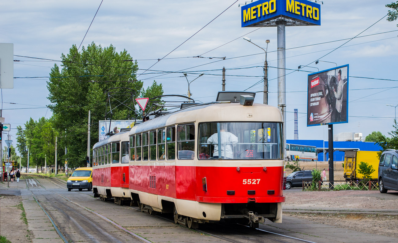 Kiev, Tatra T3SUCS N°. 5527