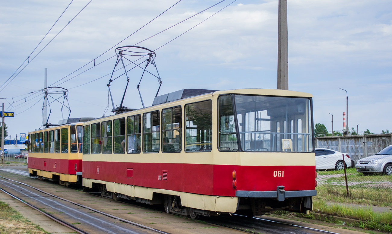 Киев, Tatra T6B5SU № 061