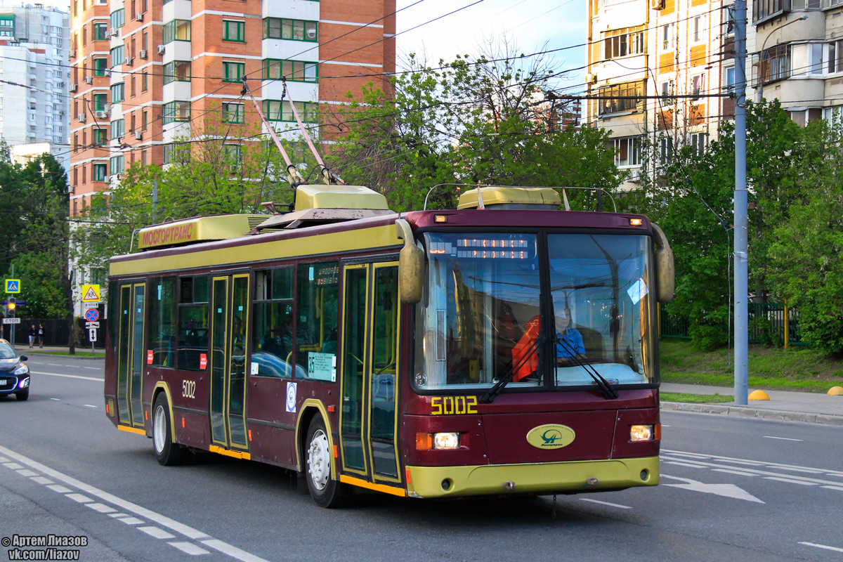 Moscow, MTrZ-5238 № 5002