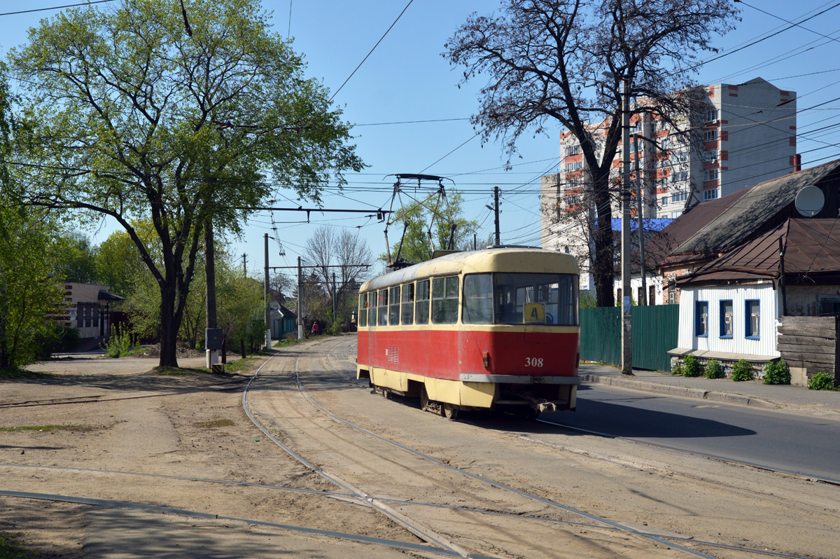 Курск, Tatra T3SU № 308
