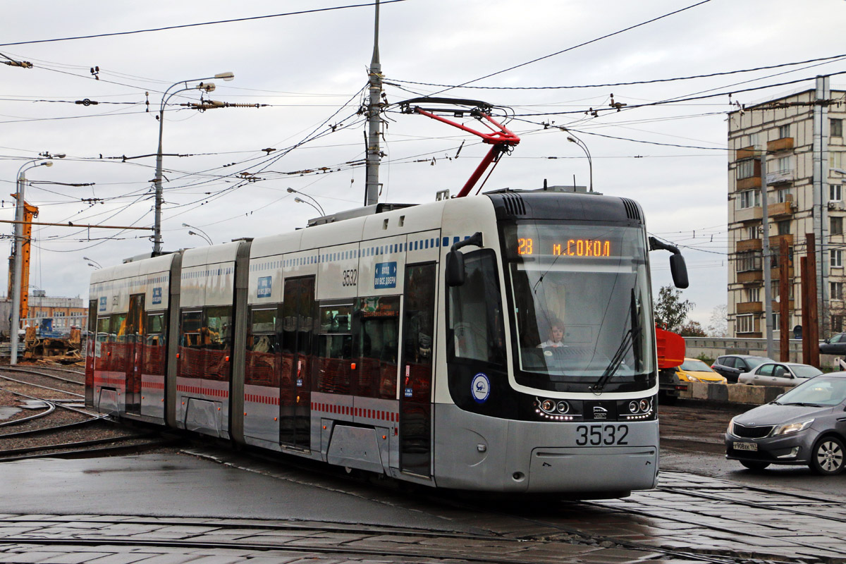 Москва, 71-414 (Pesa Fokstrot) № 3532 Москва, 71-414 (Pesa Fokstrot) № 3532