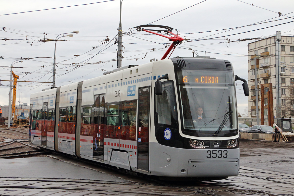 Москва, 71-414 (Pesa Fokstrot) № 3533 Москва, 71-414 (Pesa Fokstrot) № 3533