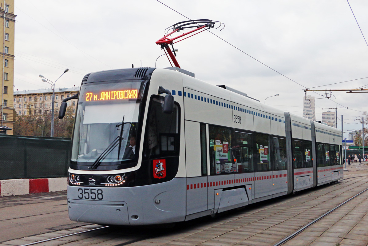 Москва, 71-414 (Pesa Fokstrot) № 3558