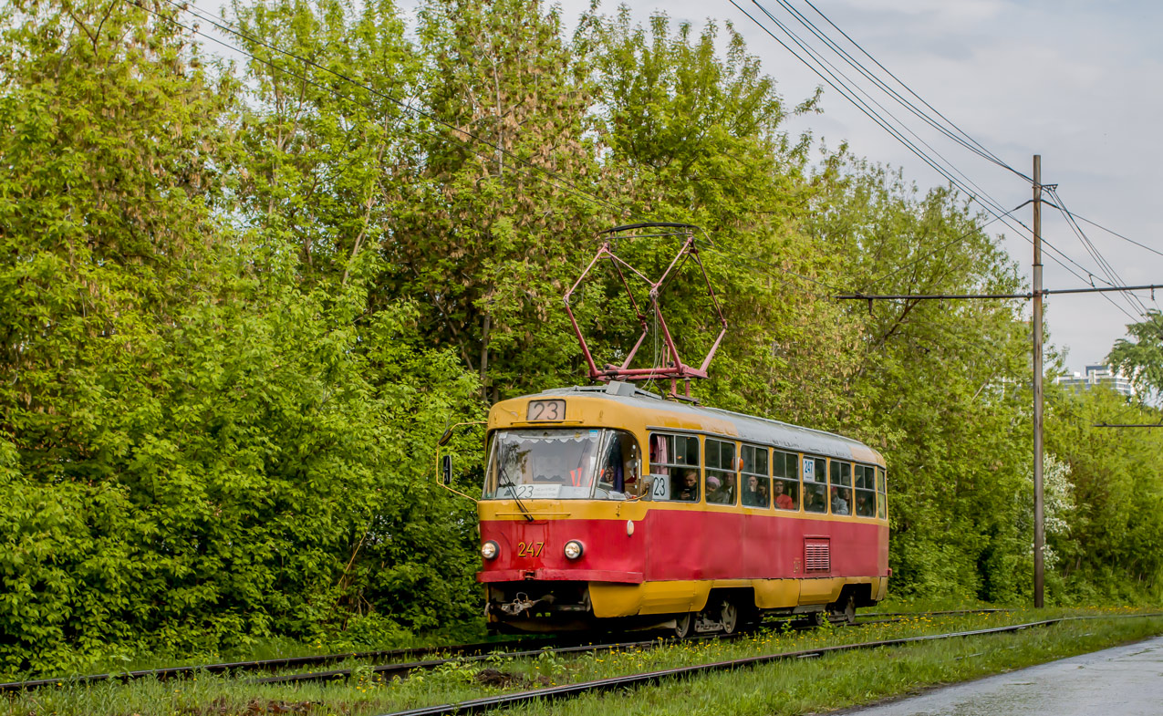 Екатеринбург, Tatra T3SU № 247
