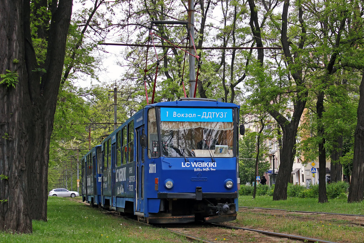 Днепр, Татра-Юг Т6Б5 № 3011