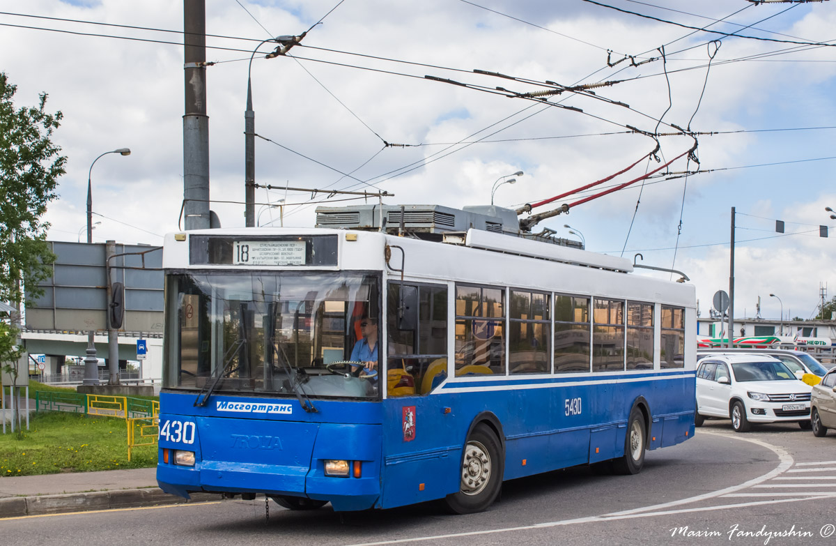 Москва, Тролза-5275.05 «Оптима» № 5430