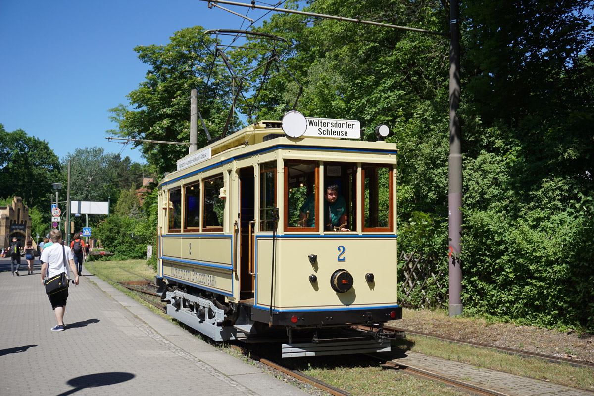 Вольтерсдорф, Двухосный моторный вагон O&K № 2