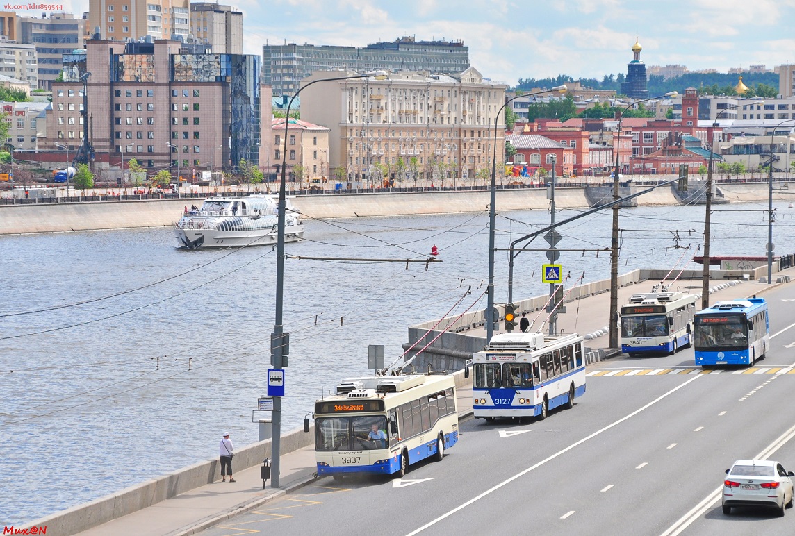 Москва — Троллейбусные линии: ЗАО