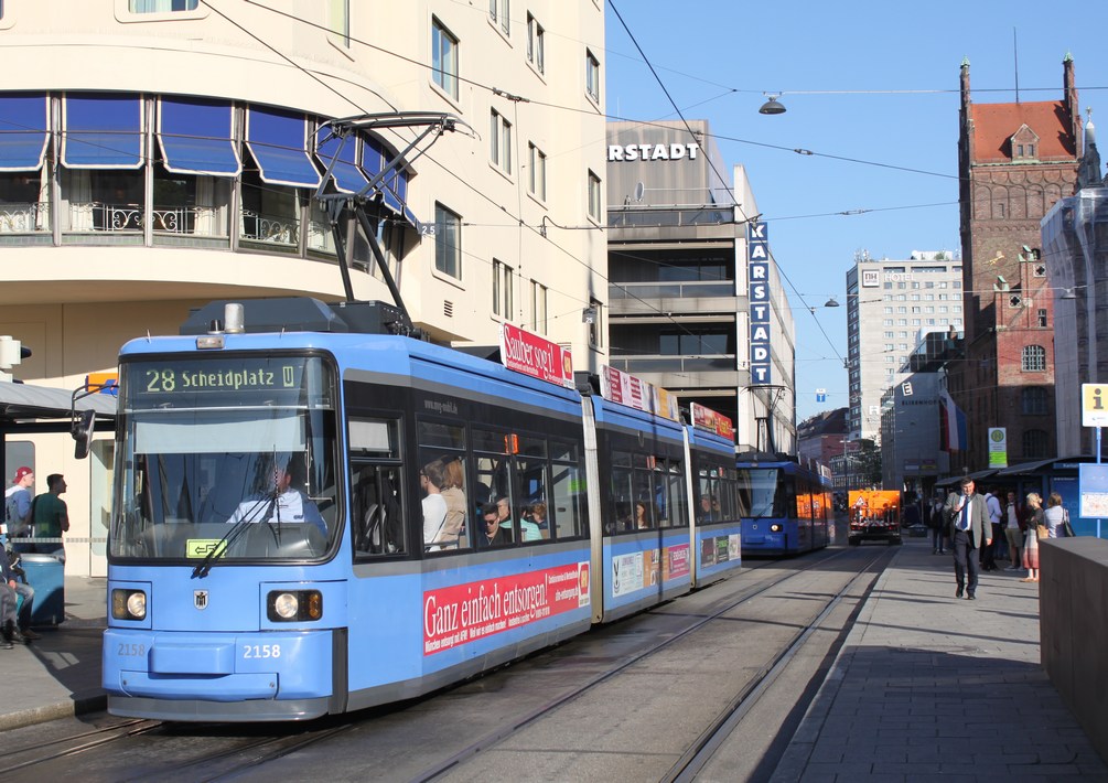 Мюнхен, Adtranz R2.2b № 2158