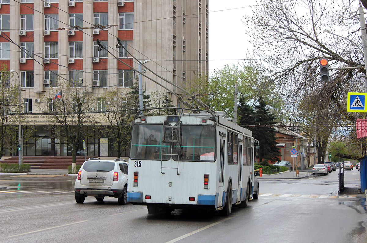 Ростов-на-Дону, ЗиУ-682Г-016.02 (с широкой 1-й дверью) № 315
