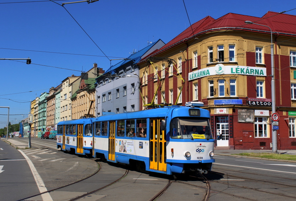 Острава, Tatra T3G № 1039