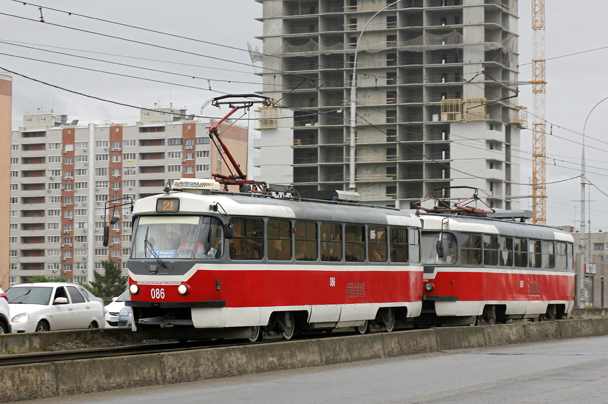 Краснодар, Tatra T3SU КВР ТМЗ № 086