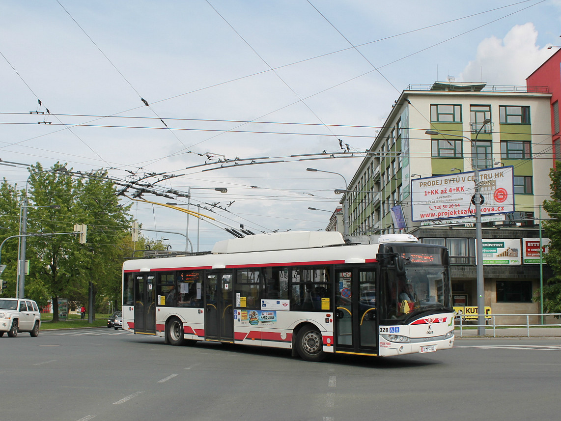 Пардубице, Škoda 26Tr Solaris III № 328