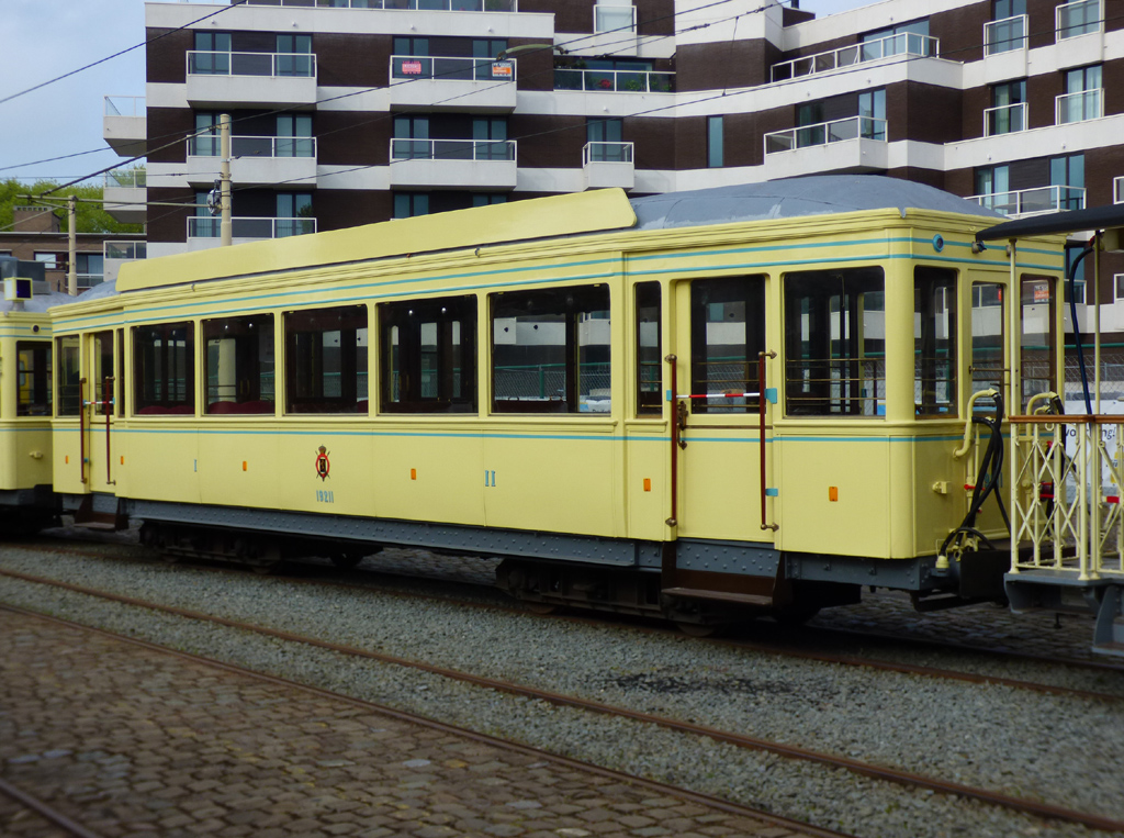 Береговой трамвай, SNCV Standard деревянное прицепной № 19211; Береговой трамвай — 2. Themarit TTO Noordzee, 07.05.2017.