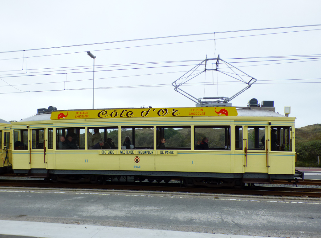 Coast Tram, SNCV Standard wooden motor car № 9942; Coast Tram — 2. Themarit TTO Noordzee, 07.05.2017.