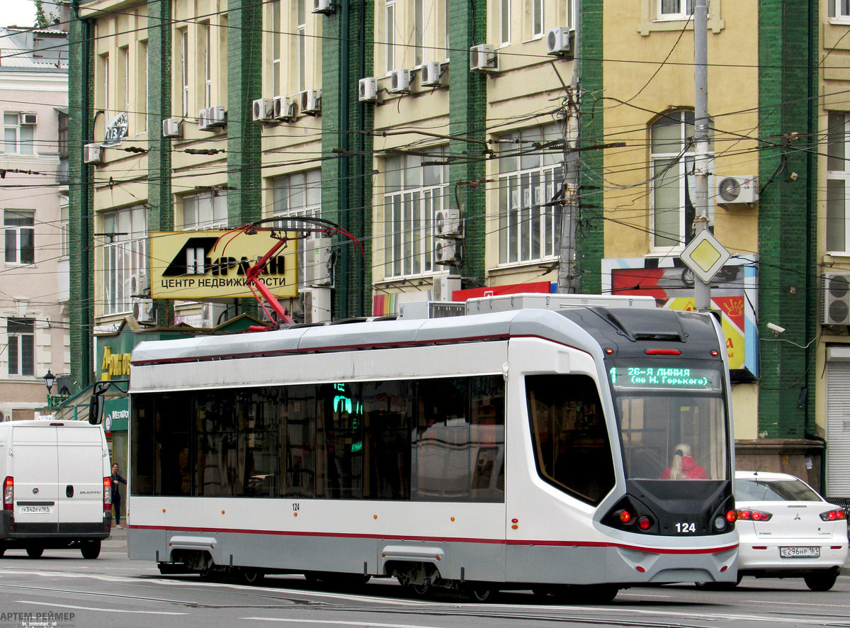 Ростов-на-Дону, 71-911E «City Star» № 124