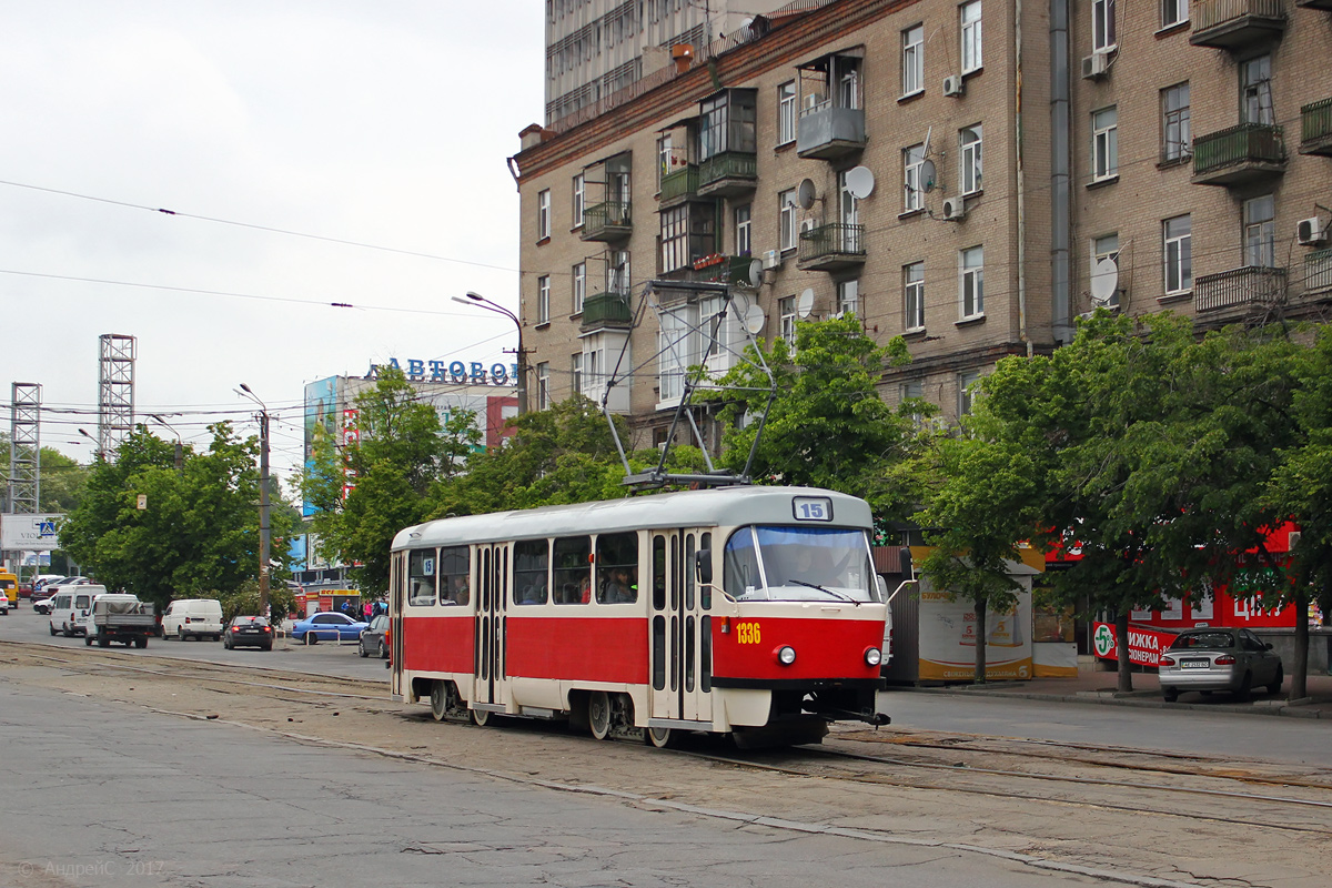 Днепр, Tatra T3SU № 1336 Днепр, Tatra T3SU № 1336