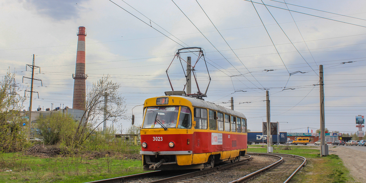 Барнаул, Tatra T3SU № 3023